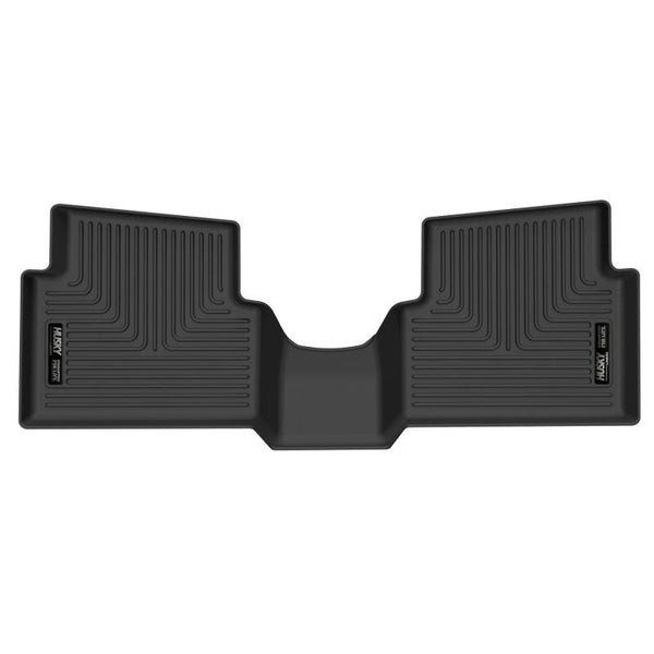 Husky Liners 2022 Ford Maverick GAS X-act Counter Rear Floor Liner (Black) - Bull Strap