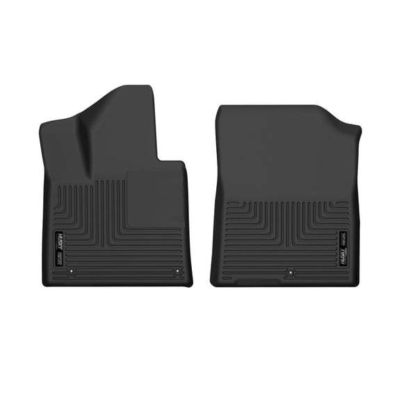 Husky Liners 2022 Kia Sorento X-Act Contour Front Floor Liners - Black - Bull Strap