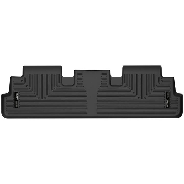 Husky Liners 2022 Nissan Pathfinder / Infiniti QX60 X-Act Contour Floor Liners (2nd Seat) - Black - Bull Strap
