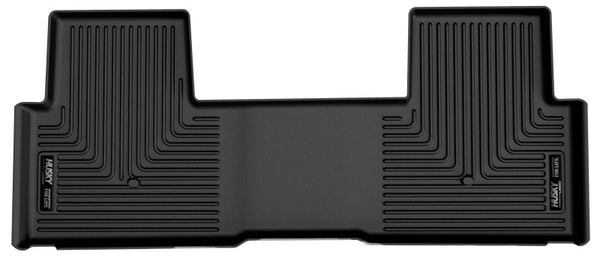 Husky Liners 2023 Honda Pilot X-Act Contour Black Floor Liners (2nd Seat) - Bull Strap