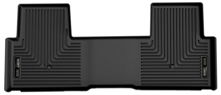 Husky Liners 2023 Honda Pilot X-Act Contour Black Floor Liners (2nd Seat) - Bull Strap