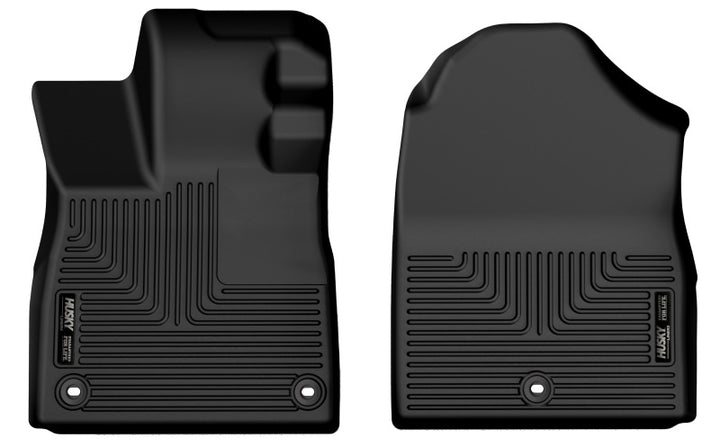 Husky Liners 2023 Honda Pilot X-Act Contour Black Floor Liners - Bull Strap