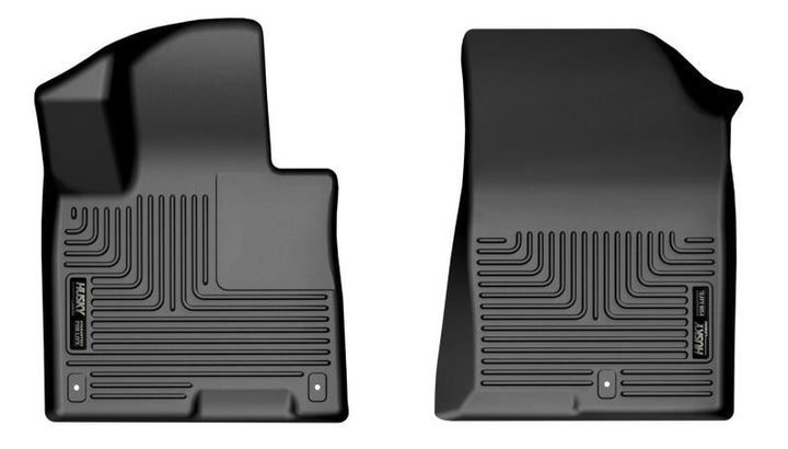 Husky Liners 2023 Kia Sportage Black Front Floor Liners - Bull Strap