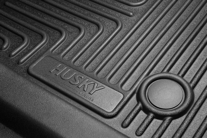 Husky Liners 2024 Chevrolet Trax Weatherbeater Black Front & 2nd Seat Floor Liners - Bull Strap