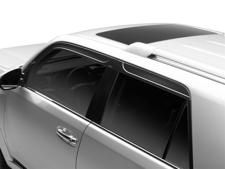 Husky Liners 2024 Toyota Land Cruiser/Lexus GX550 Ventvisor Low Pro 4pc - Smoke - Bull Strap