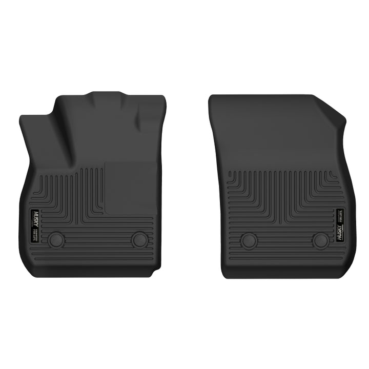 Husky Liners 21-22 Buick Envision Front Floor Liners - Black - Bull Strap
