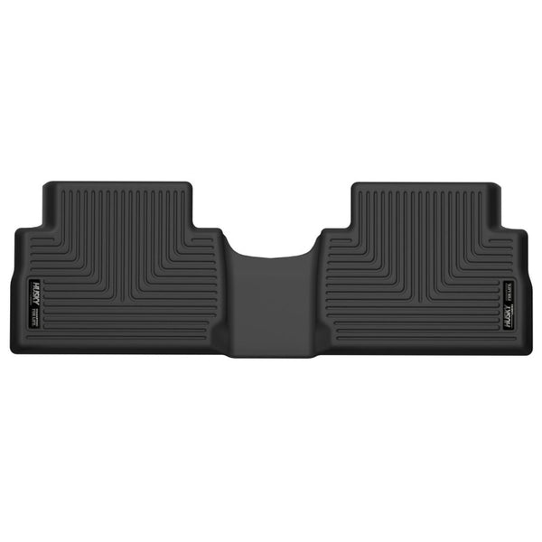 Husky Liners 21-22 Hyundai Santa Fe X-Act Contour 2nd Seat Floor Liner - Black - Bull Strap