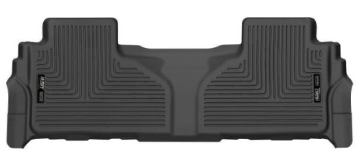 Husky Liners 21-23 Chevrolet Suburban X-Act Contour 2nd Rear Black Floor Liners - Bull Strap