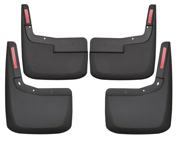Husky Liners 21-23 Ford F-150 Front & Rear Mud Guard Set - Bull Strap
