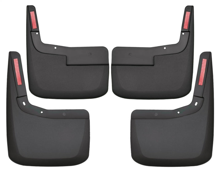 Husky Liners 21-23 Ford F-150 Front & Rear Mud Guard Set - Bull Strap