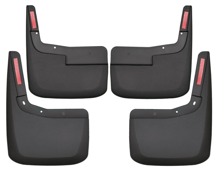 Husky Liners 21-23 Ford F-150 Front & Rear Mud Guard Set - Bull Strap