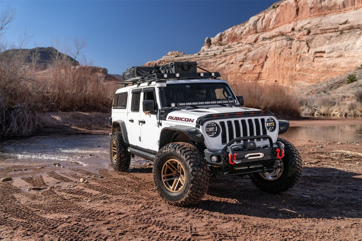 Husky Liners 21-24 Ford Bronco 2/4dr (Excl. Raptor) Aeroskin Lightshield PRO - Blk - Bull Strap