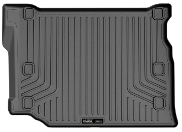 Husky Liners 21-24 Jeep Wrangler JLU (4xe) WeatherBeater Cargo Liner - Blk - Bull Strap