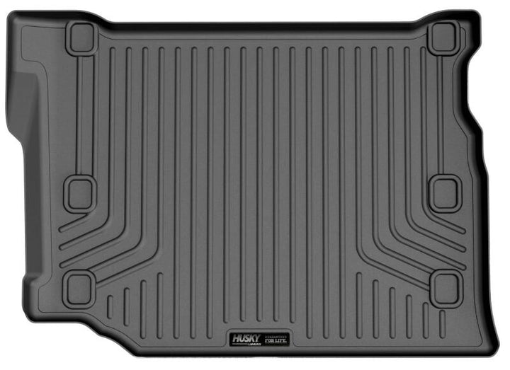 Husky Liners 21-24 Jeep Wrangler JLU (4xe) WeatherBeater Cargo Liner - Blk - Bull Strap