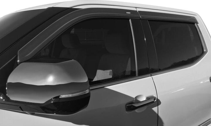 Husky Liners 22-24 Ford Maverick Ventvisor Low Profile (4pc) - Smoke - Bull Strap