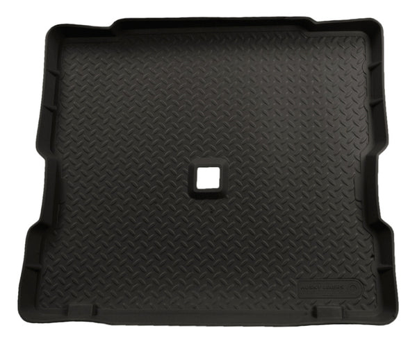 Husky Liners 86-02 Jeep Wrangler Classic Style Black Rear Cargo Liner - Bull Strap