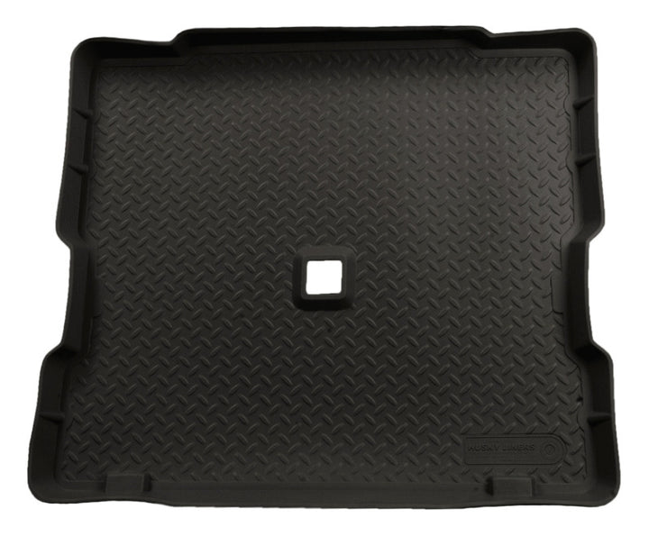 Husky Liners 86-02 Jeep Wrangler Classic Style Black Rear Cargo Liner - Bull Strap