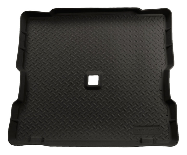 Husky Liners 86-02 Jeep Wrangler Classic Style Black Rear Cargo Liner - Bull Strap