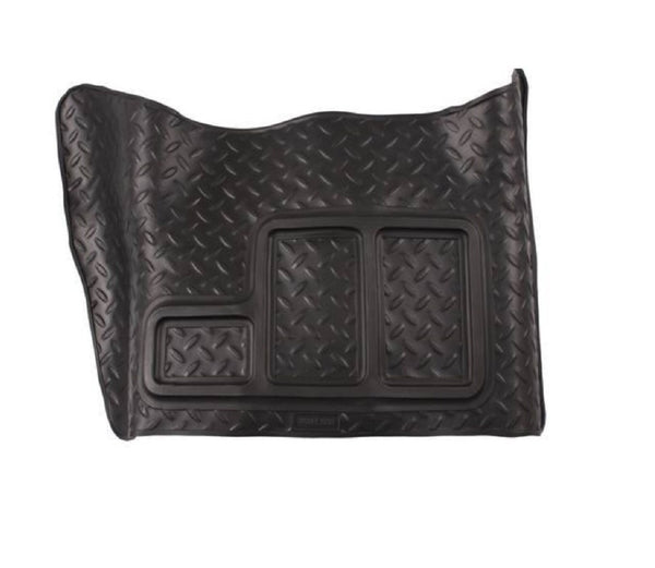 Husky Liners 87-96 Ford Truck/80-96 Bronco (Auto Trans.) Classic Style Center Hump Black Floor Liner - Bull Strap