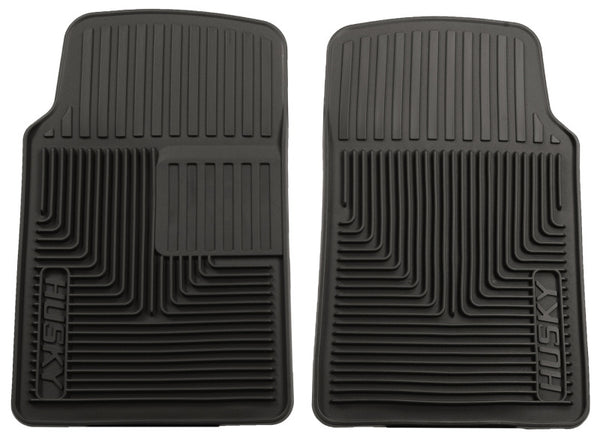 Husky Liners 94-01 Acura Integra/96-08 Subaru Impreza Heavy Duty Black Front Floor Mats - Bull Strap