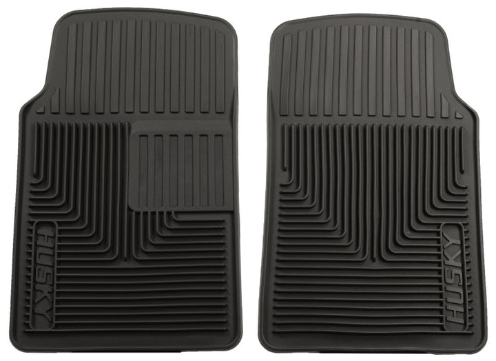 Husky Liners 94-01 Acura Integra/96-08 Subaru Impreza Heavy Duty Black Front Floor Mats - Bull Strap