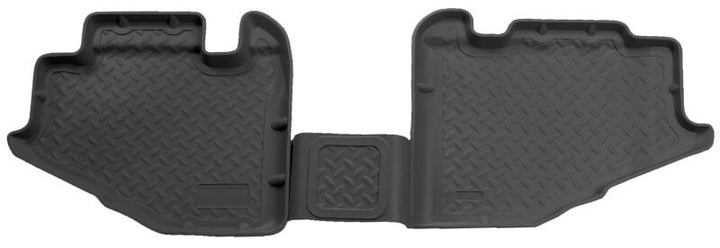 Husky Liners 97-05 Jeep Wrangler Classic Style 2nd Row Black Floor Liners - Bull Strap
