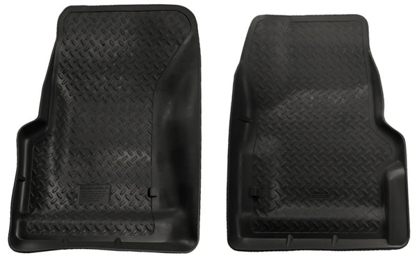 Husky Liners 97-06 Jeep Wrangler Classic Style Black Floor Liners - Bull Strap