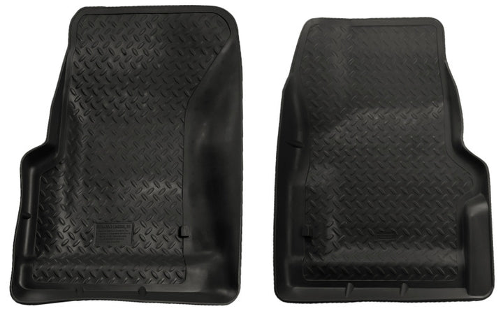 Husky Liners 97-06 Jeep Wrangler Classic Style Black Floor Liners - Bull Strap