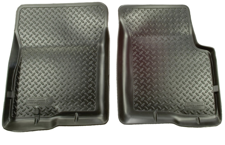 Husky Liners 98-04 Subaru Outback/Legacy/00-04/06-08 WRX Wagon/Sedan Classic Style Black Floor Liner - Bull Strap