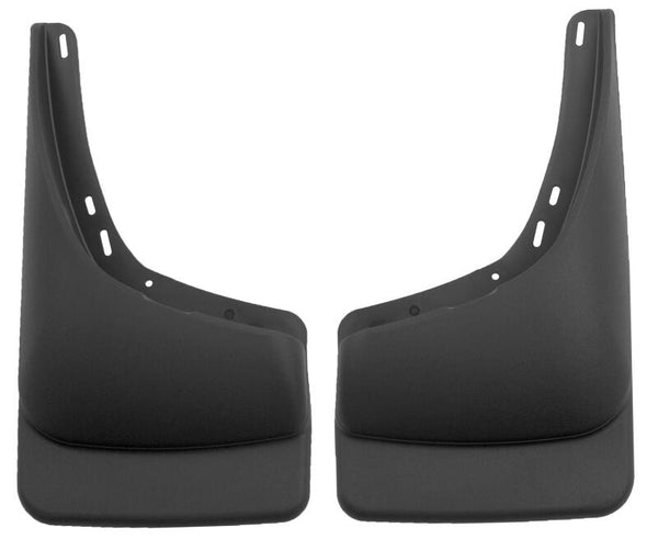 Husky Liners 99-06 GM Silverado/Sierra/Suburban/Tahoe/Yukon Custom-Molded Rear Mud Guard (w/oFlares) - Bull Strap