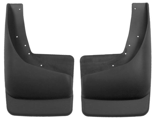 Husky Liners 99-06 GM Silverado/Sierra/Suburban/Tahoe/Yukon Custom-Molded Rear Mud Guards (w/Flares) - Bull Strap