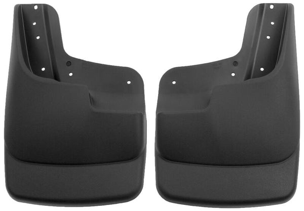 Husky Liners 99-09 Ford SuperDuty Reg/Super/Crew Cab Custom-Molded Front Mud Guards (w/Flares) - Bull Strap