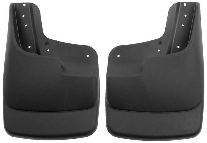 Husky Liners 99-09 Ford SuperDuty Reg/Super/Crew Cab Custom-Molded Front Mud Guards (w/Flares) - Bull Strap
