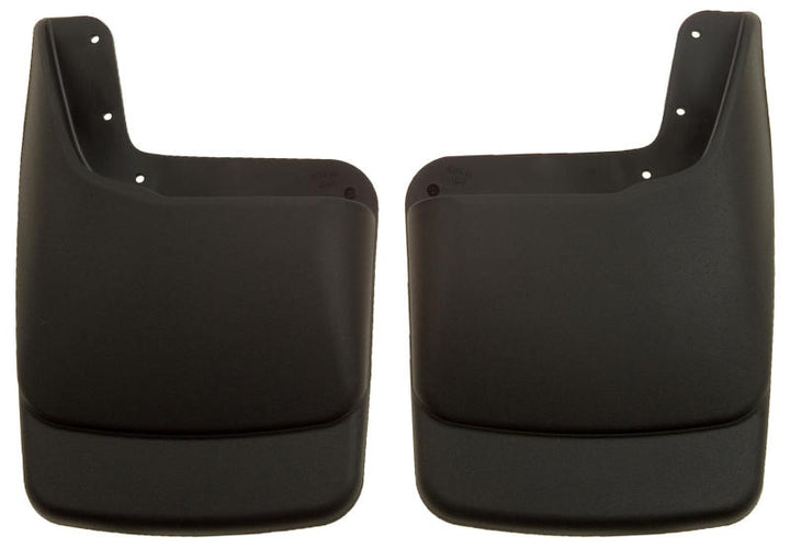Husky Liners 99-09 Ford SuperDuty Regular/Super/Crew Cab Custom-Molded Rear Mud Guards (w/Flares) - Bull Strap