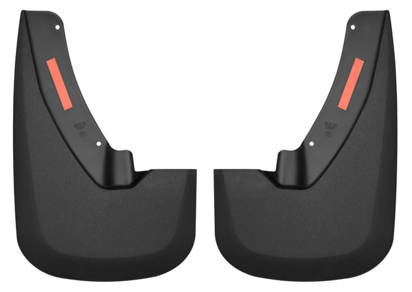 Husky Liners Dodge Ram 09-10 1500/2010 2500/3500/11-14 1500/2500/3500 Custom Molded Front Mud Guards - Bull Strap