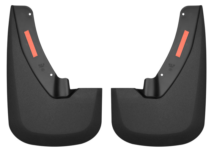 Husky Liners Dodge Ram 09-10 1500/2010 2500/3500/11-14 1500/2500/3500 Custom Molded Front Mud Guards - Bull Strap