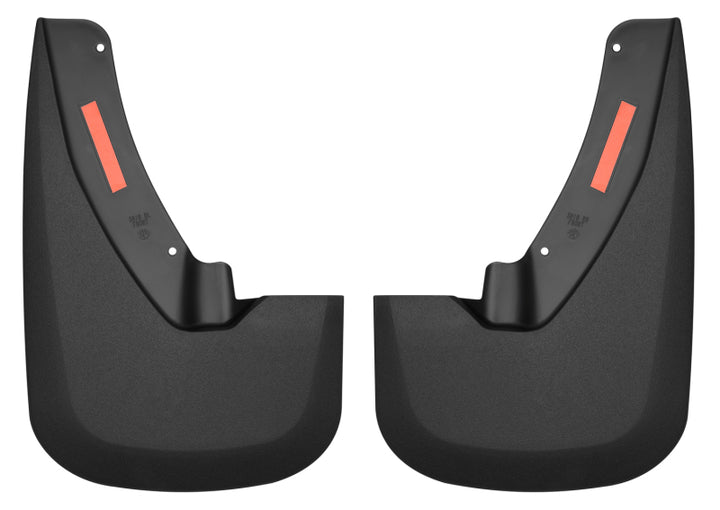 Husky Liners Dodge Ram 09-10 1500/2010 2500/3500/11-14 1500/2500/3500 Custom Molded Front Mud Guards - Bull Strap