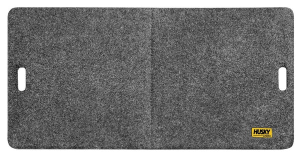 Husky Liners Universal Garage Mat 2ft X 4ft - Charcoal - Bull Strap