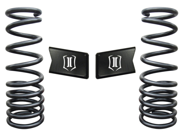 ICON 03-12 Dodge Ram HD 4WD 4.5in Dual Rate Spring Kit - Bull Strap