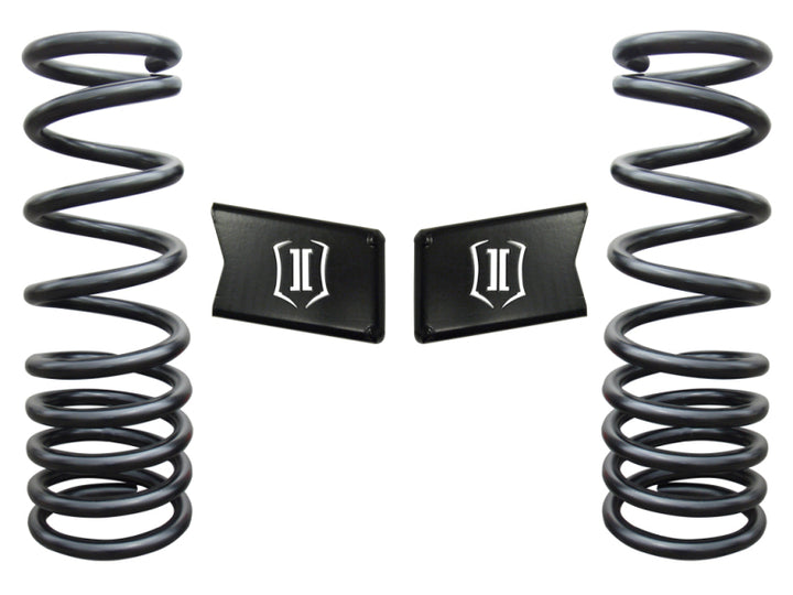 ICON 03-12 Dodge Ram HD 4WD 4.5in Dual Rate Spring Kit - Bull Strap