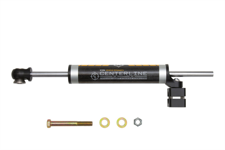 ICON 07-18 Jeep Wrangler JK Centerline Steering Stabilizer Kit (Non Adj) - Bull Strap