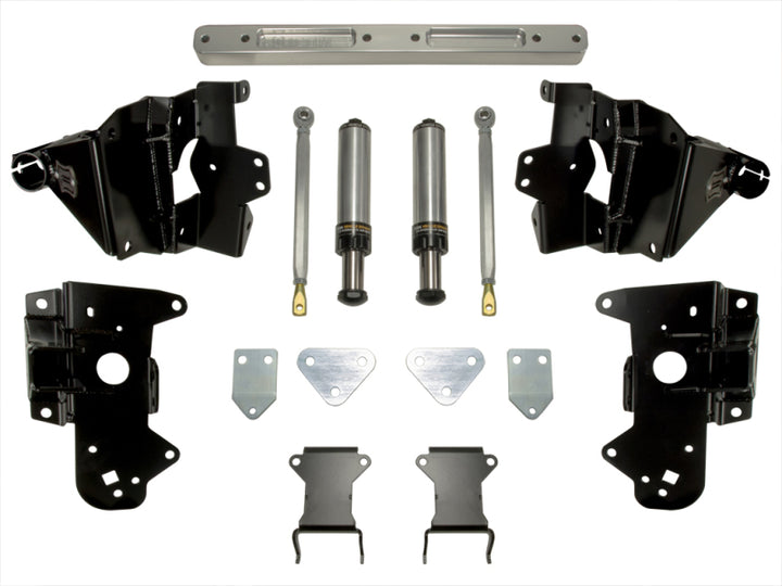 ICON 10-14 Ford Raptor Rear Hyd Bump Stop Kit - Bull Strap