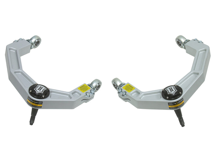 ICON 2004+ Ford F-150 / 2014+ Ford Expedition Billet Upper Control Arm Delta Joint Kit - Bull Strap