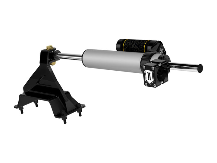 ICON 2005+ Ford F-250/F-350 2.5 Centerline Steering Stabilizer Kit - Bull Strap