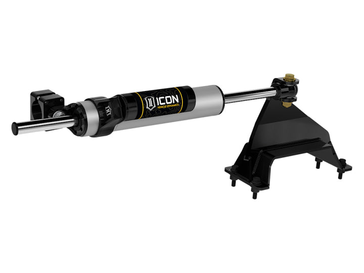 ICON 2005+ Ford F-250/F-350 2.5 Centerline Steering Stabilizer Kit - Bull Strap