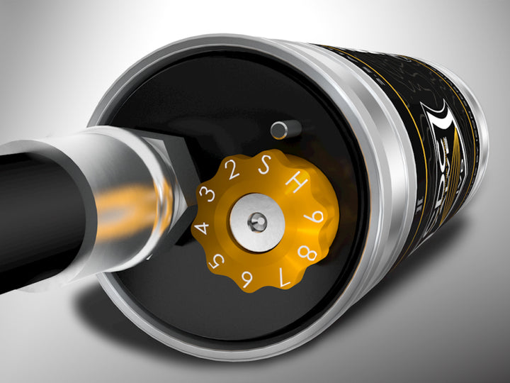 ICON 2005+ Toyota Tacoma 0-1.5in Rear 2.5 Series Shocks VS RR CDCV - Pair - Bull Strap