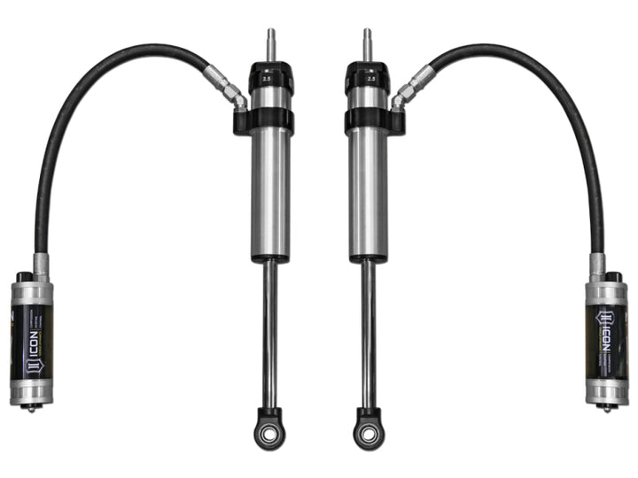 ICON 2007+ Toyota FJ / 2003+ Toyota 4Runner 1-3in Rear 2.5 Series Shocks VS RR CDCV - Pair - Bull Strap