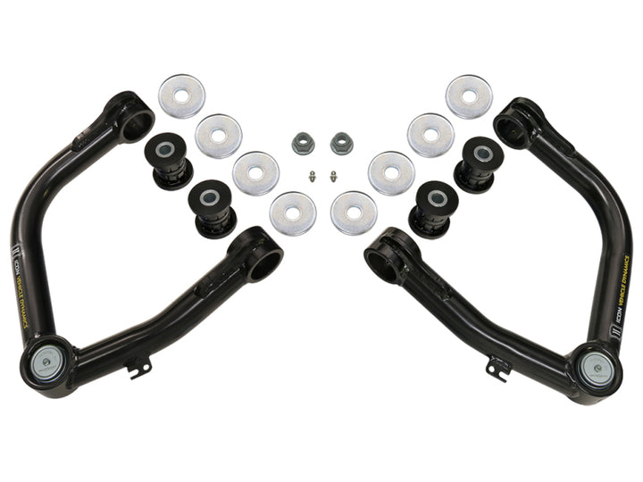 ICON 2007+ Toyota Tundra Tubular Upper Control Arm Delta Joint Kit - Bull Strap