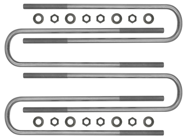 ICON 2011+ Ford F-250/F-350 Rear 17in U-Bolt Kit - Bull Strap