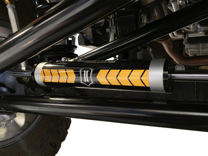 ICON 2018+ Jeep Wrangler JL / 2020+ Jeep Gladiator JT Centerline Stering Stabilizer Kit (Non Adj) - Bull Strap
